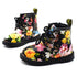 Floral Girls Boots - Little Palace Store